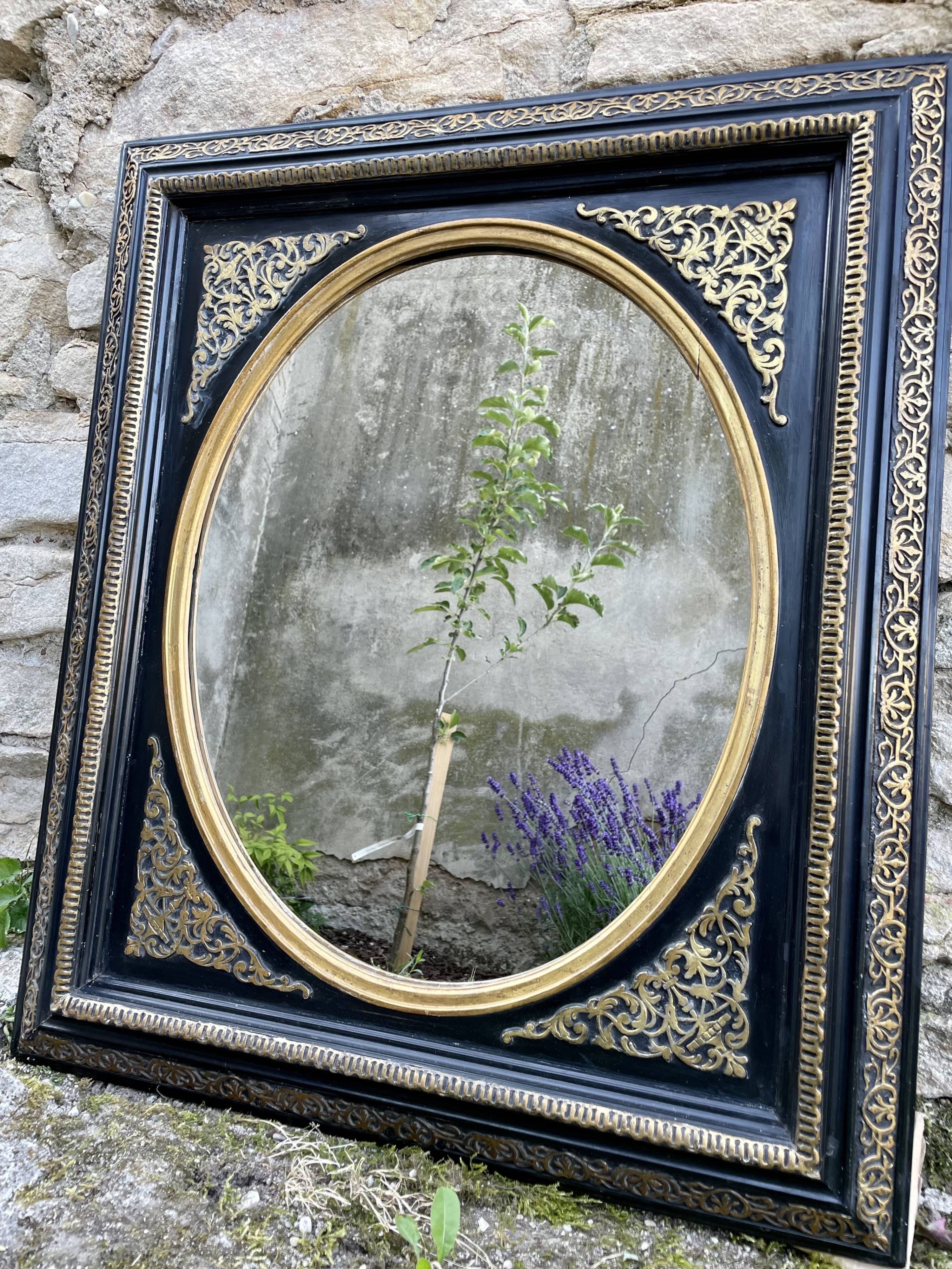 Mirror frame Napoleon III