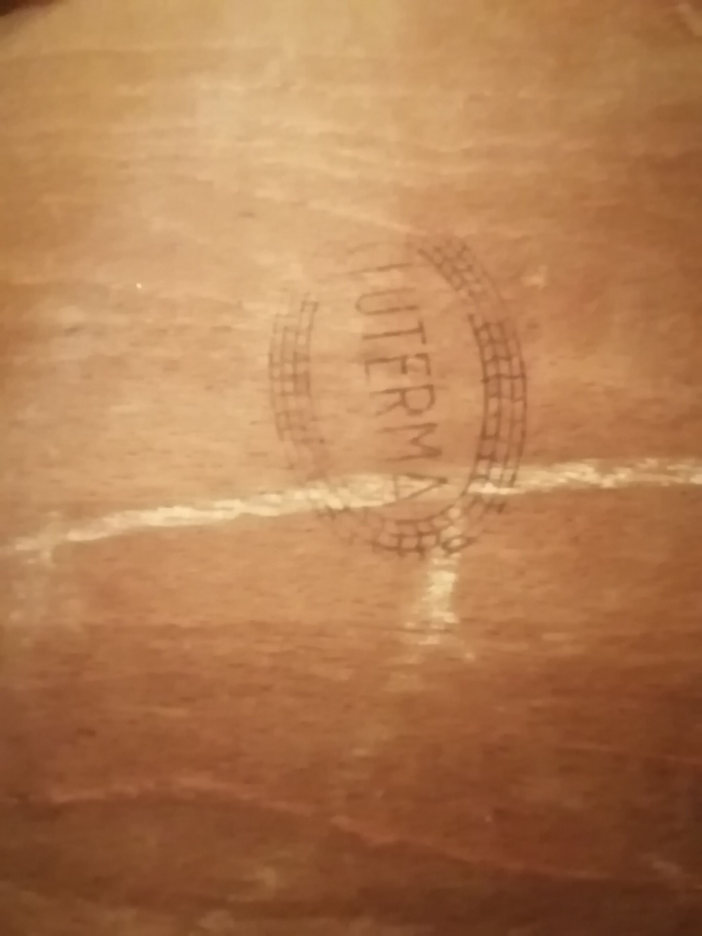 Old Luterma bistro chair