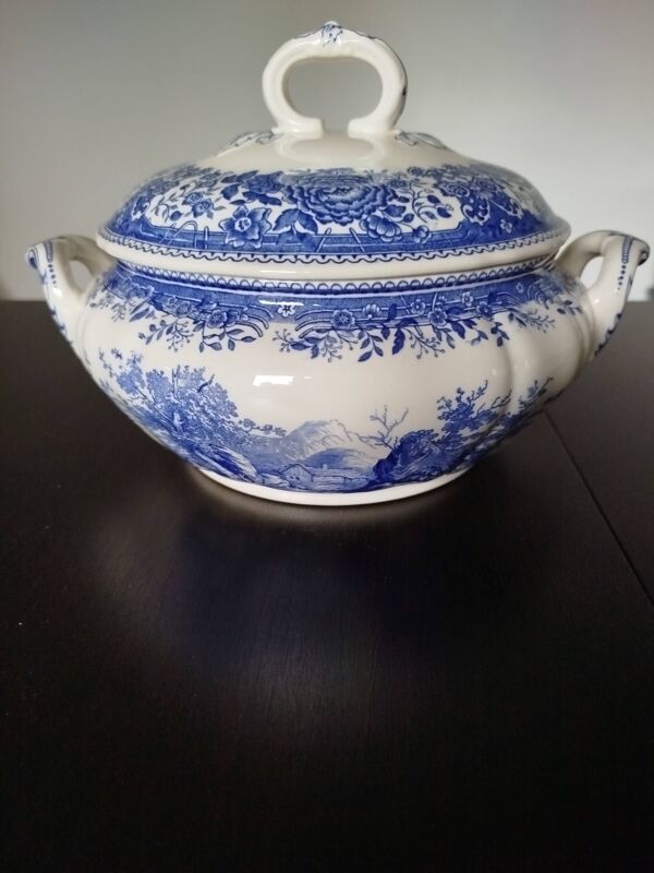Soupière et plat Villeroy et boch porcelaine édition Burgenland