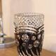 Art Deco vase in two-tone black and clear crystal, Val-Saint-Lambert, circa 19