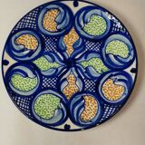 Assiette Murale en céramique peinte à la Main Espagnole