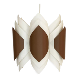 Plastic sheet pendant light "Balett" by Lars Schiøler for Hoyrup lighting