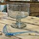 Punch cup and ladle in blown glass - BIOT