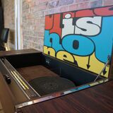 Austin Ferguson upcycled stereo console