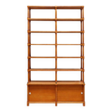 Vintage wooden bookshelf – 1950s/60s