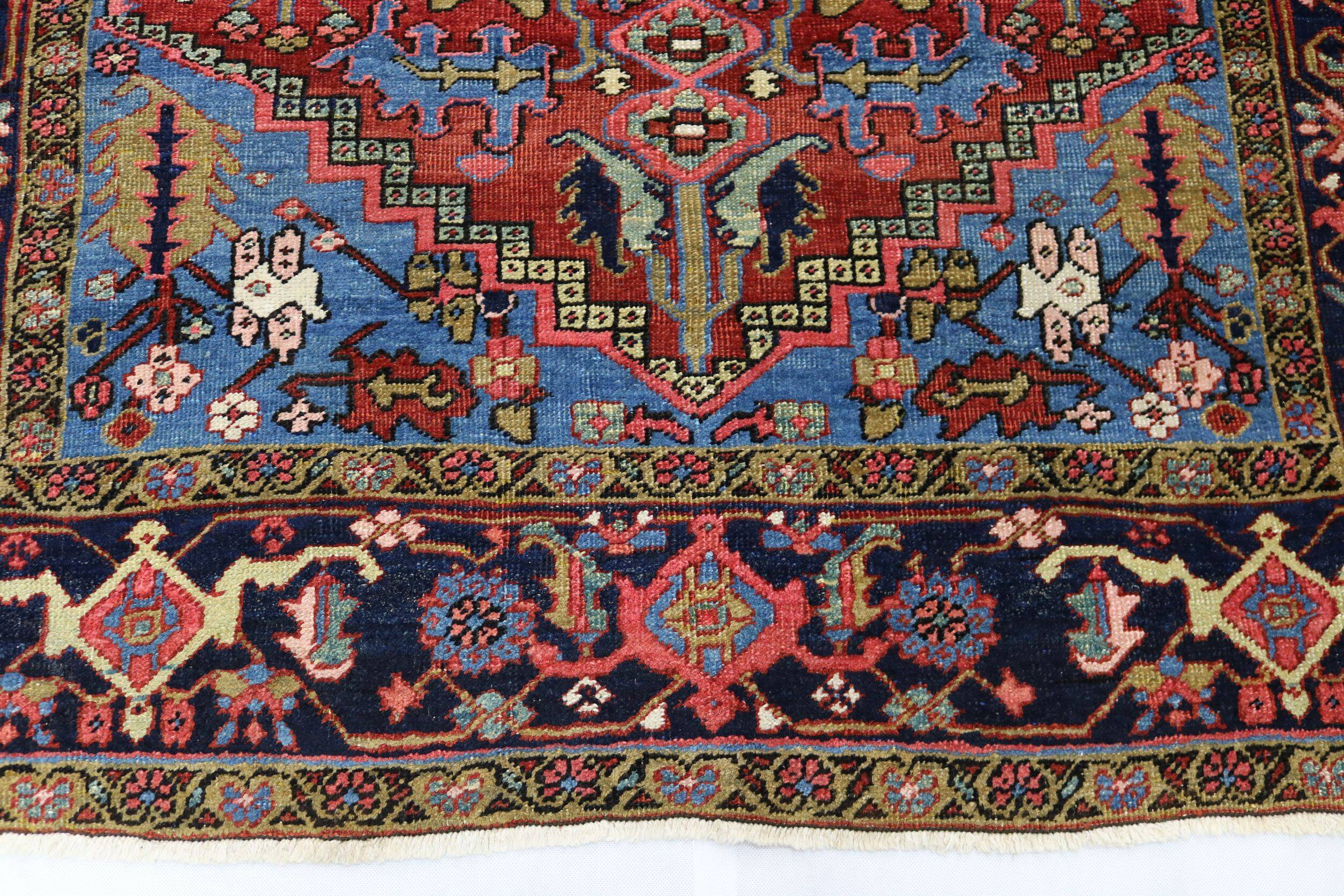 Handmade Heriz rug