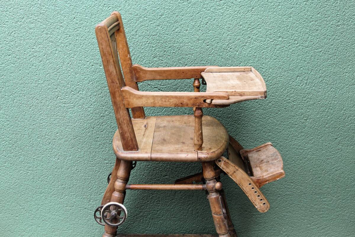 Baby high chair, early 20th century