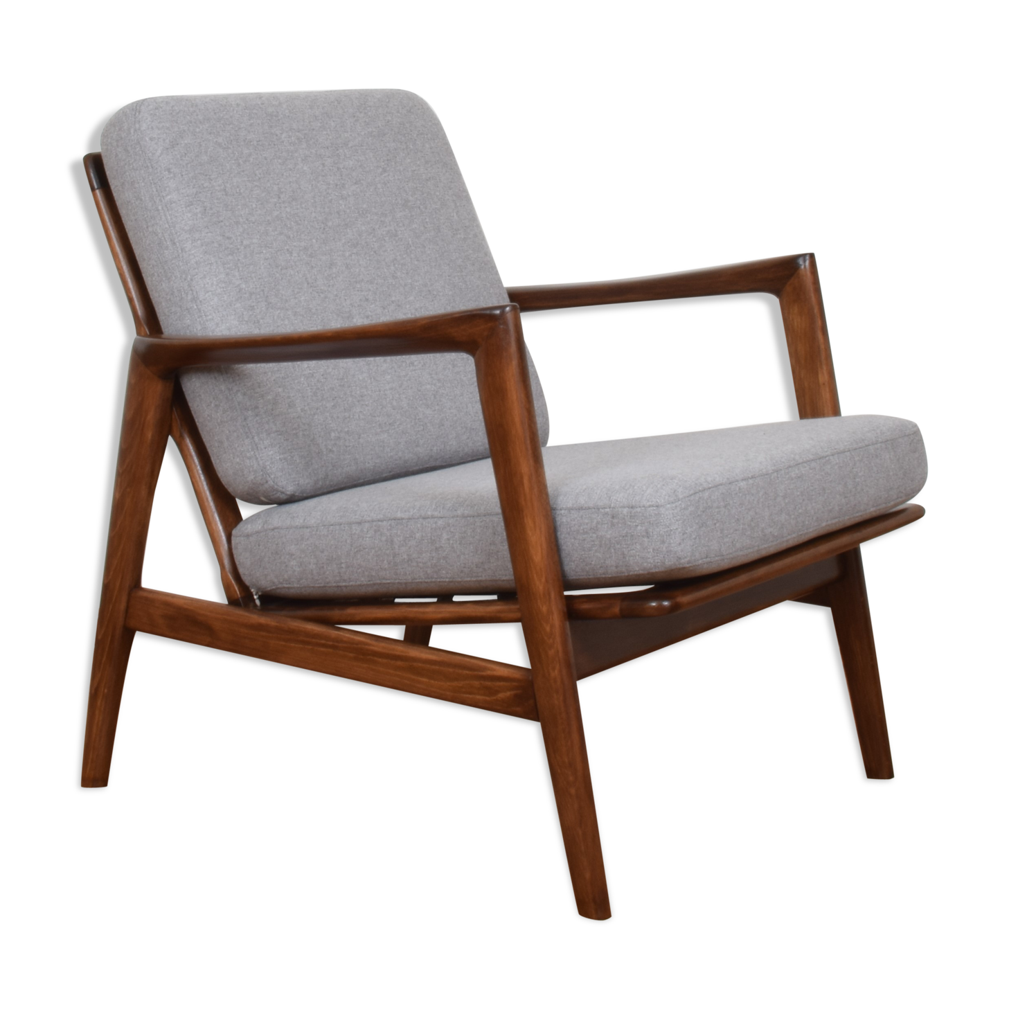 Mid-Century Polish Lounge Chair „Stefan”, 1960s