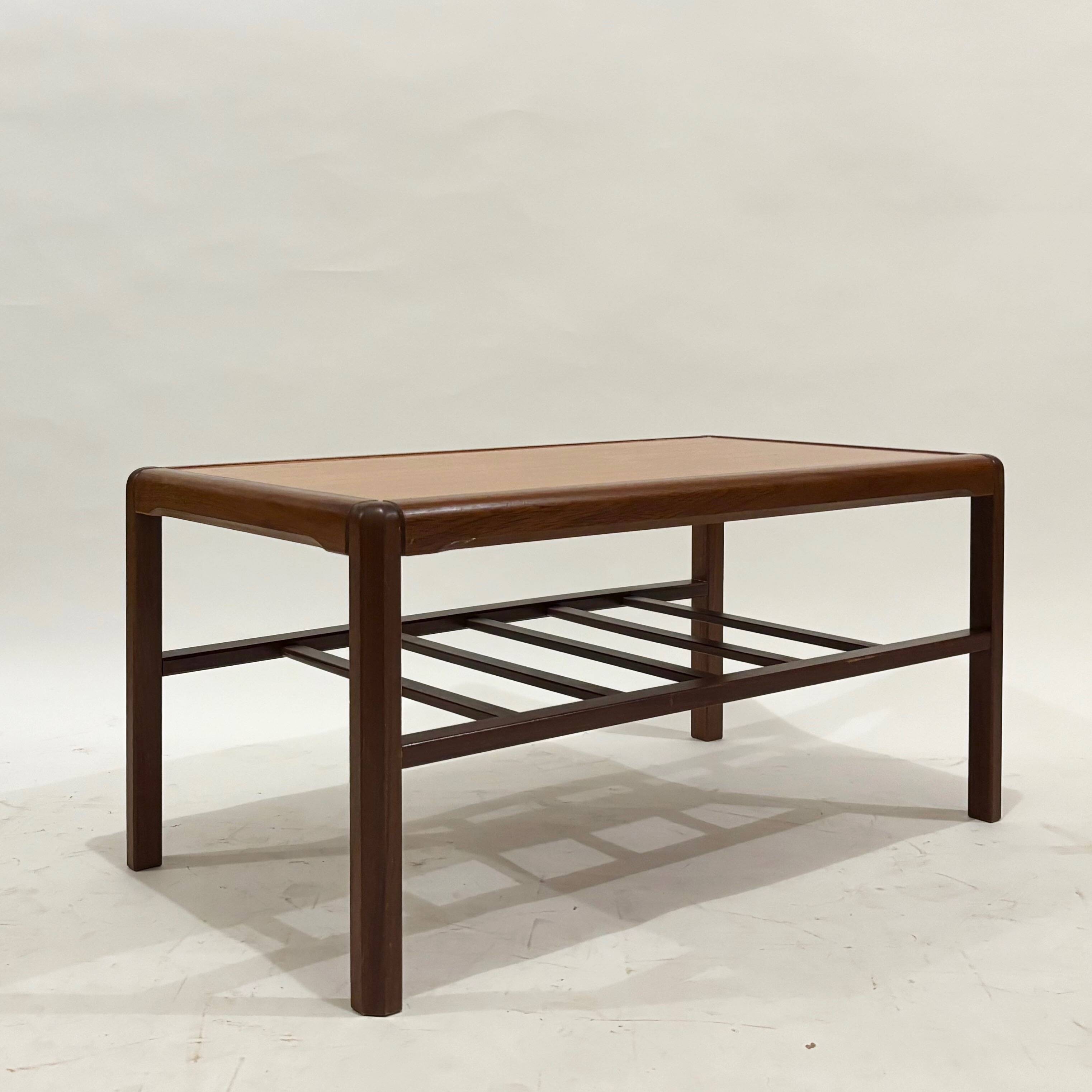 Danish coffee table in teak