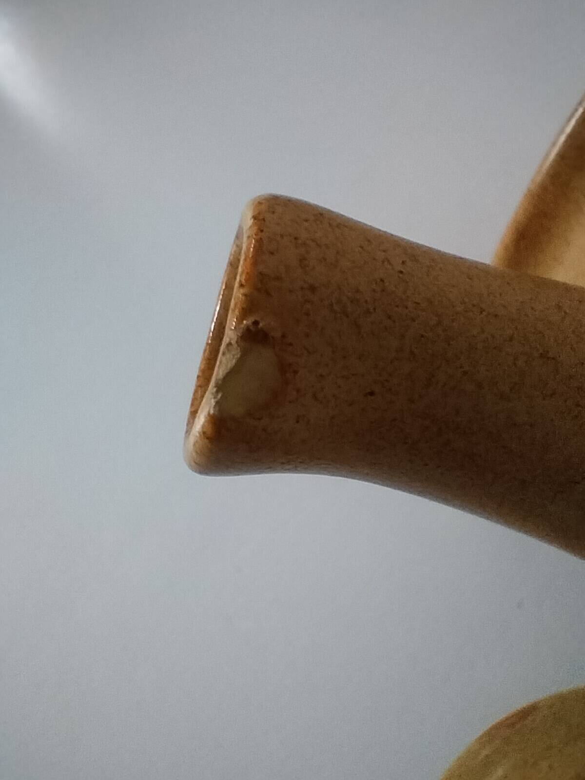 Stoneware coffee/tea pot from Sarreguemines, Lorraine, 70s.