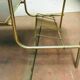 Table basse vintage a deux plateaux XX siècle vers 1970
