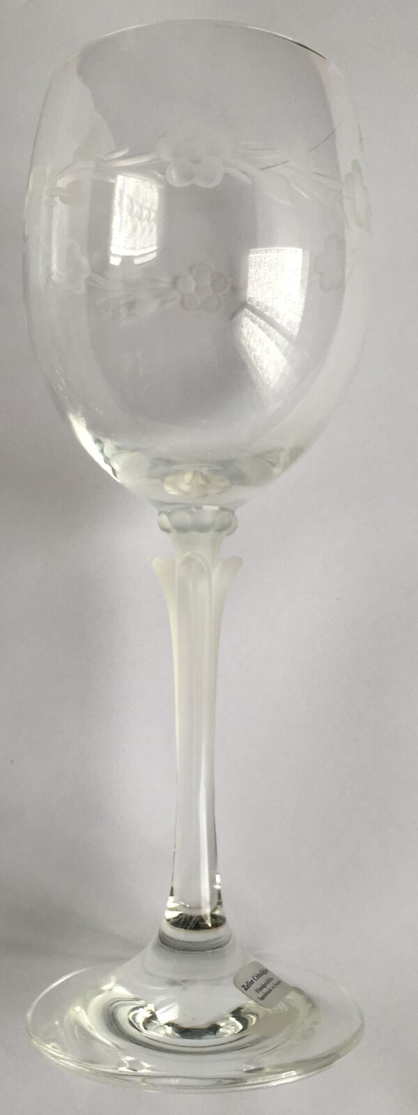 Ensemble de 6 verres en cristal de Bohême