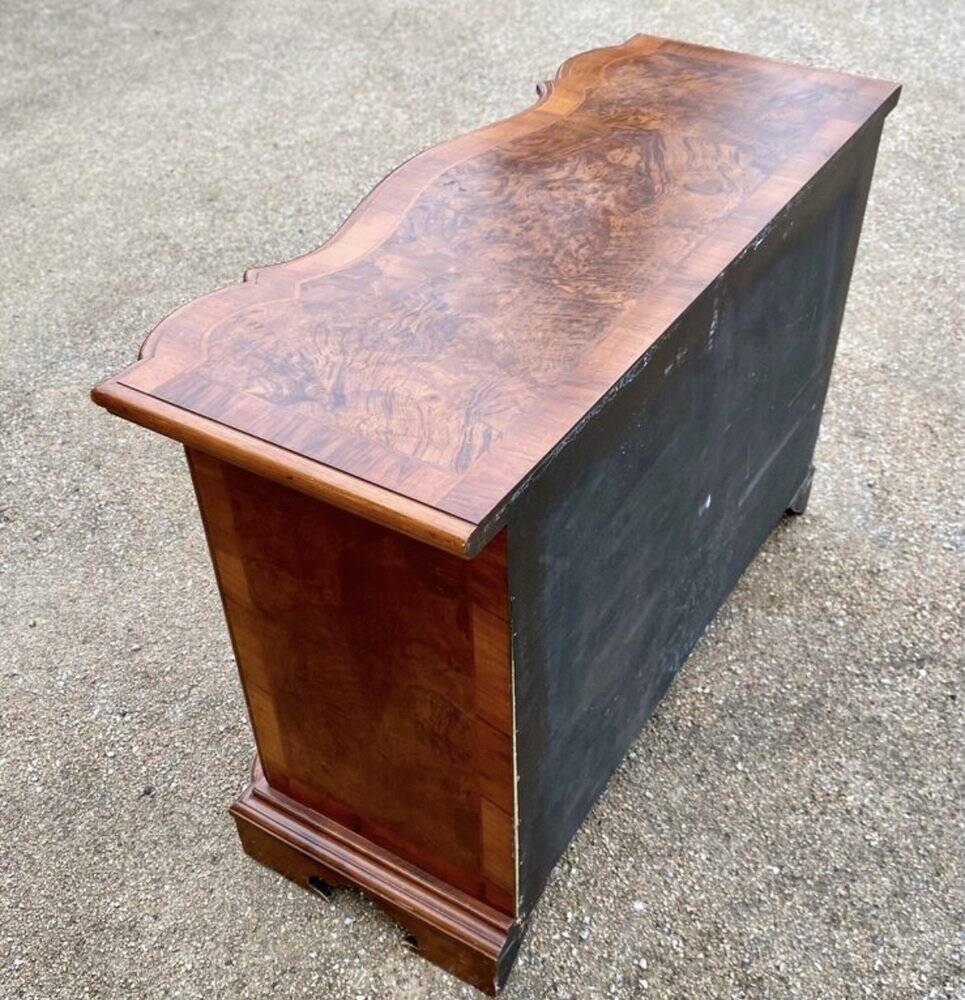 Commode à 4 tiroirs en noyer, Allemagne, années 1970