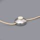 Lampadaire avec base en marbre par Candle, 1960