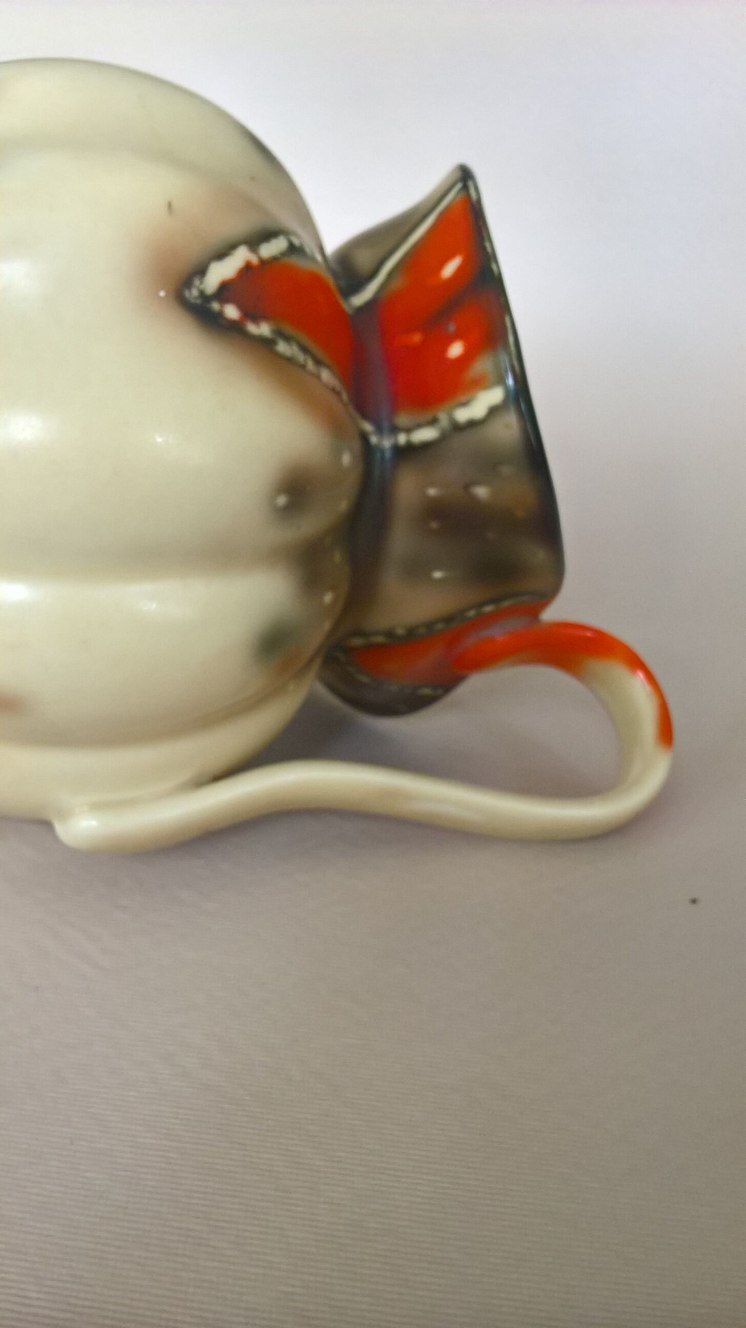 Czechoslovakian earthenware pitcher 3964