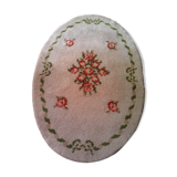 Vintage oval carpet 50/60 in wool   174x115cm