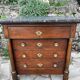 Petite commode en acajou de style empire
