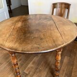 19th century walnut table
