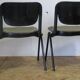 4 chaises Vertebra noires