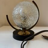 Small vintage bedside table lamp from the 1960s