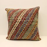 60x60 cm Kilim Cushion,Vintage Cushion Cover