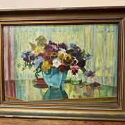 Painting, still life, G. Lang, 1947
