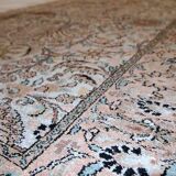 Vintage Indian Carpet Tabriiz handmade 100cm x 162cm 1950s, 1C469