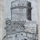 Antoine Lafrery, "Speculun Romanae Magnificen", set of 6 engravings, XVIth