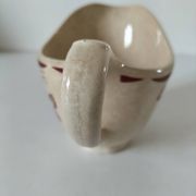 Old ironstone sauce boat