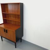 Vintage Scandinavian style teak bookcase from the 60s