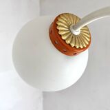 Vintage opaline globe lights