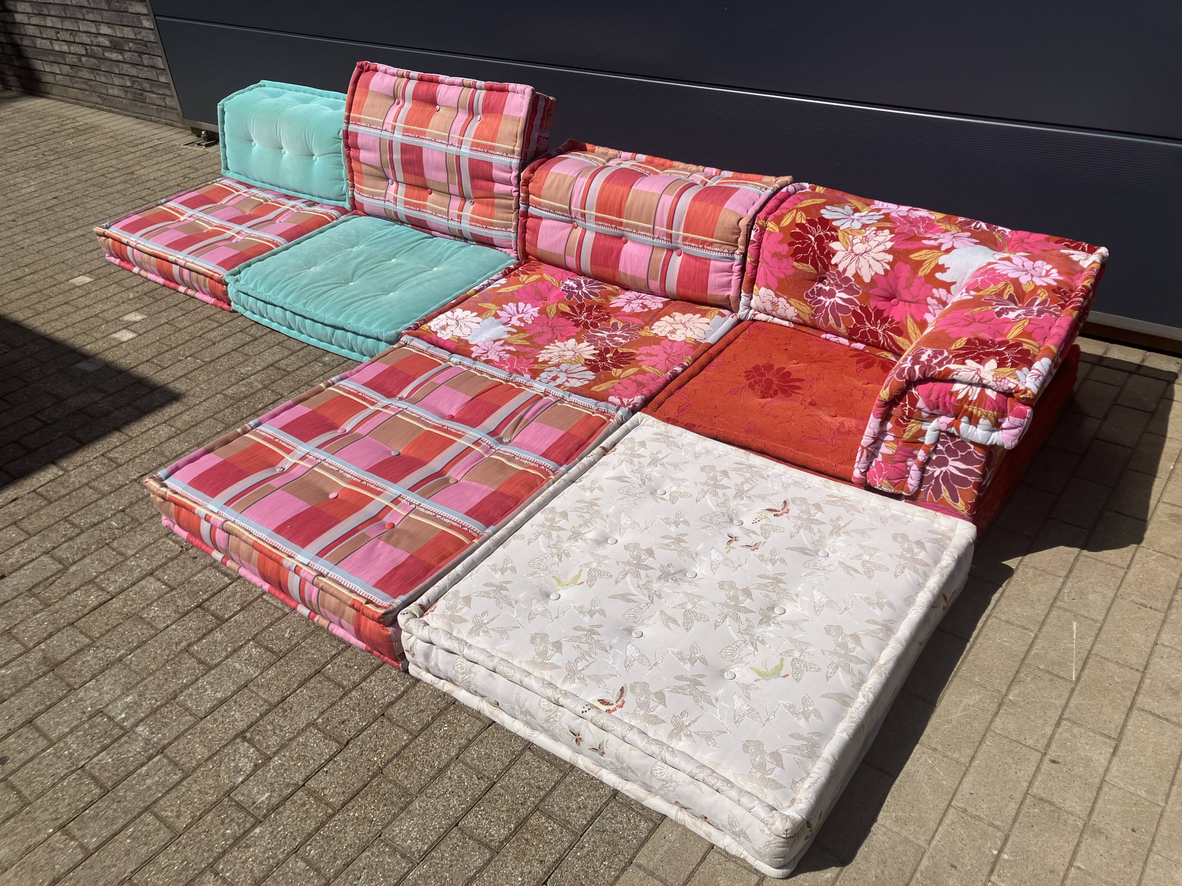 Roche bobois mah jong kenzo takada 10 elements in topstaat!!