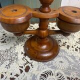 Saleron en bois pivotant ancien 