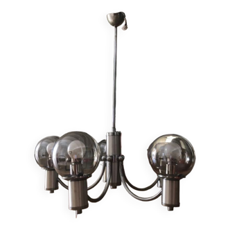 “Sputnik” pendant lamp from the 70s (5 globes)