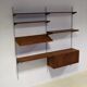Vintage teak wall unit by Kai Kristiansen