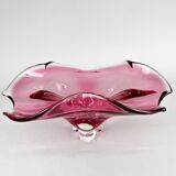 Art Glass Bowl by designer Josef Hospodka for Chribska Glassworks, 1960's