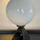 Vintage lamp in opaline and ceramic years 70-80