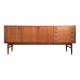 Very large vintage teak sideboard, buffet, display cabinet.
