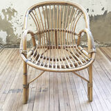 Armchair child rattan