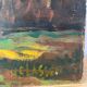 Cabin in the forest, oil on panel, signed H Classens.