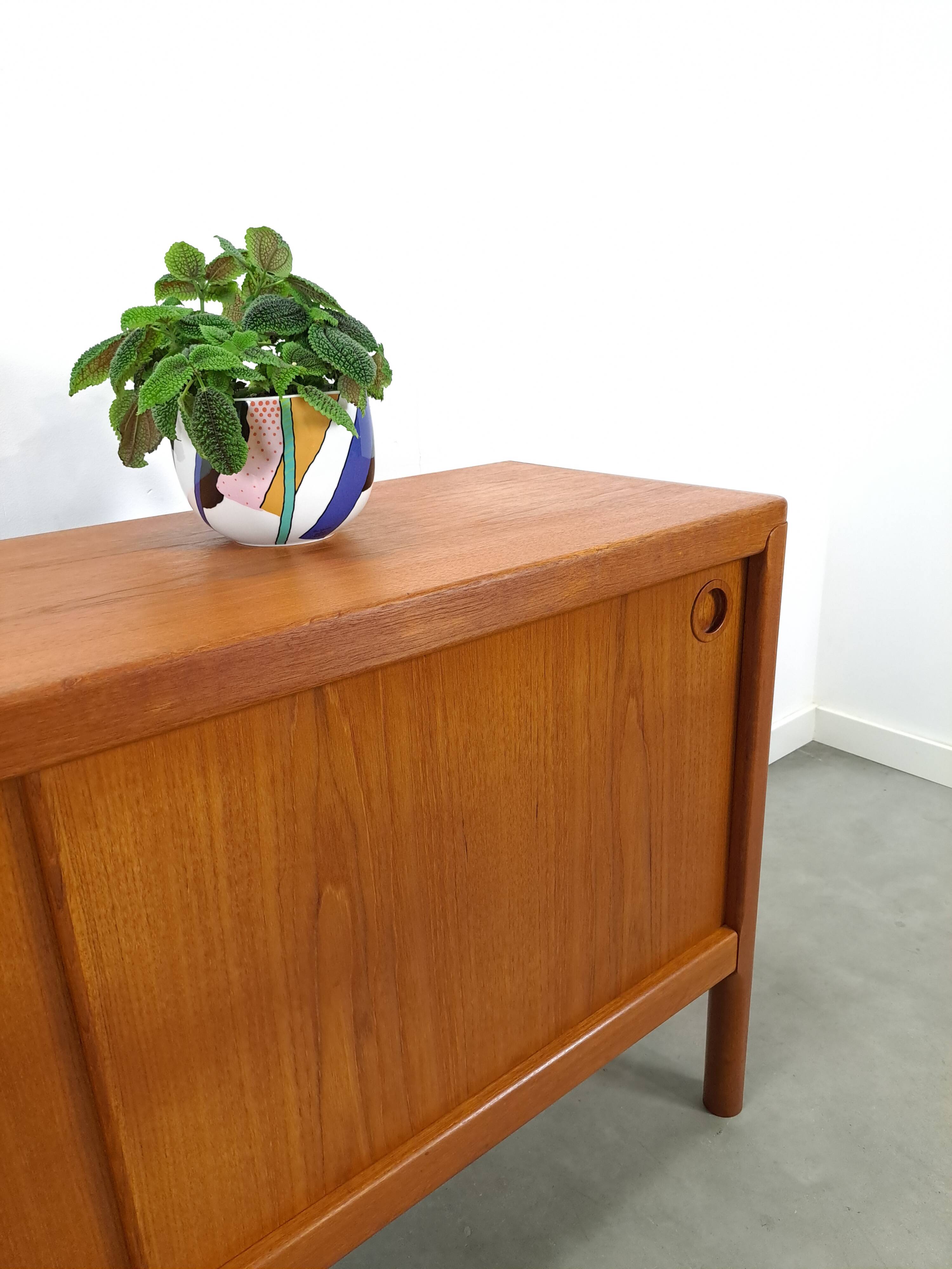 Deens teak design Bramin dressoir, sideboard vintage