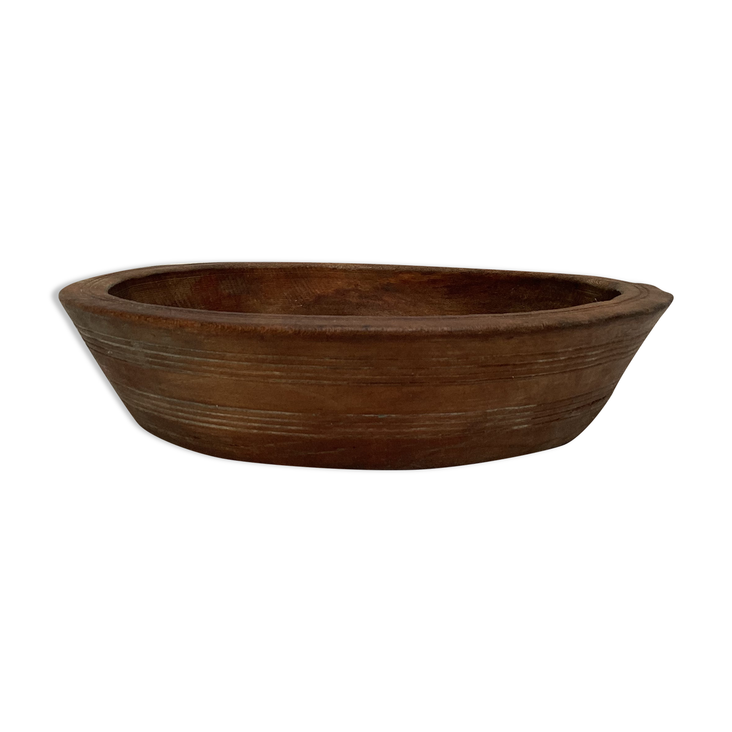 Solid wood dish ethical craftsmanship in the middle of XX century