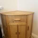 Corner rattan furniture