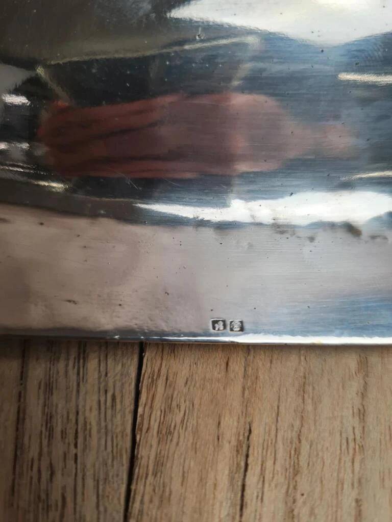 Art Deco Plateau Orbrille – Brille Silverware Paris – silver-plated – 1930s