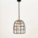 Mid-Century Glass Ceiling Light/Pendant from Limburg, Germany, 1960s