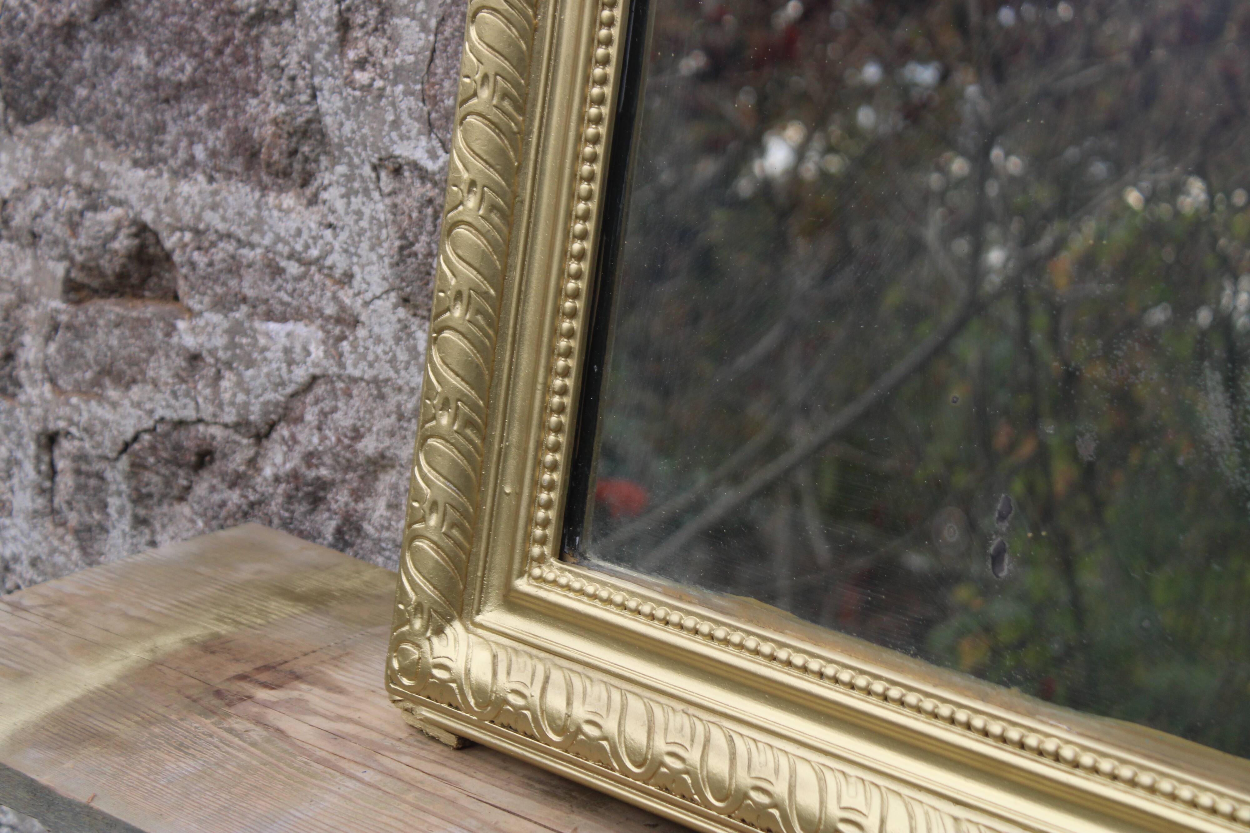 Antique mirror in Louis Philippe style