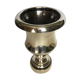 Christian Dior silver metal vase