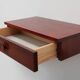 Pair of Mid-Century Modern Danish Wall-Mounted Nightstands in Walnut