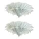 Venetian Murano Glass Flush Mounts from Simoeng, Set of 2