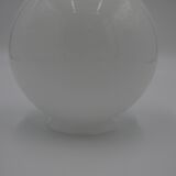 White glass globe ø20cm